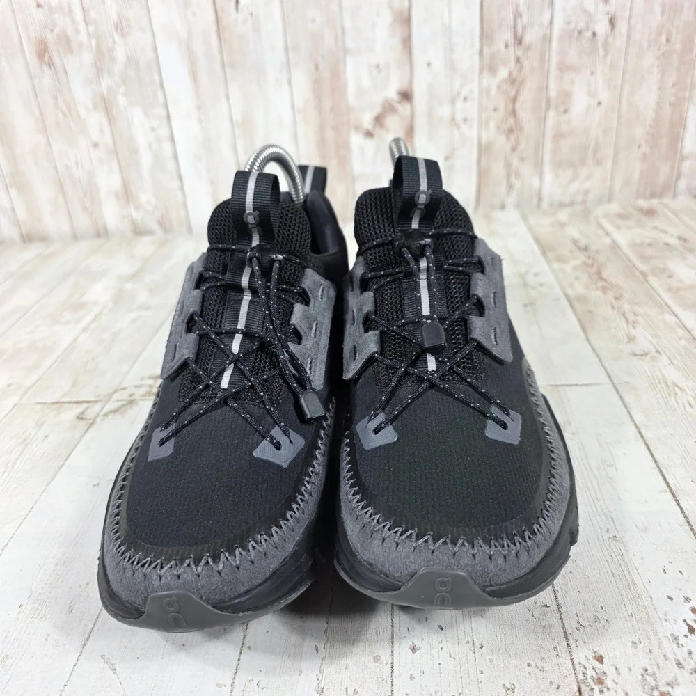 On Cloudaway Black Rock Women 7 Running Shoes 49.99129 Sneakers Toggle Lace